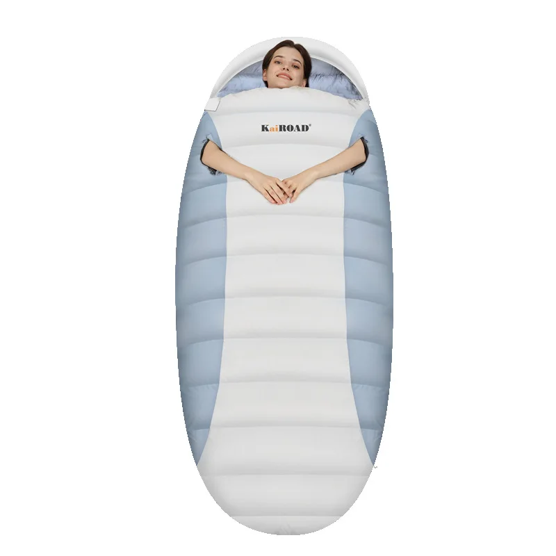 Egg-Shaped Widened Down Sleeping Bag 5