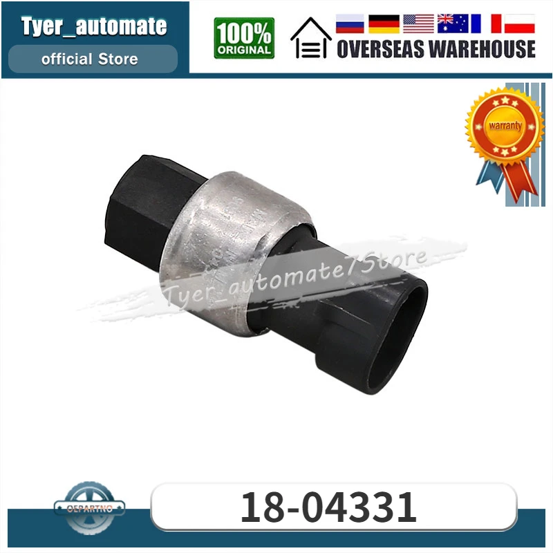 Low pressure a c switch 18 04331 for 1995 2001 peterbilt 330 357 358