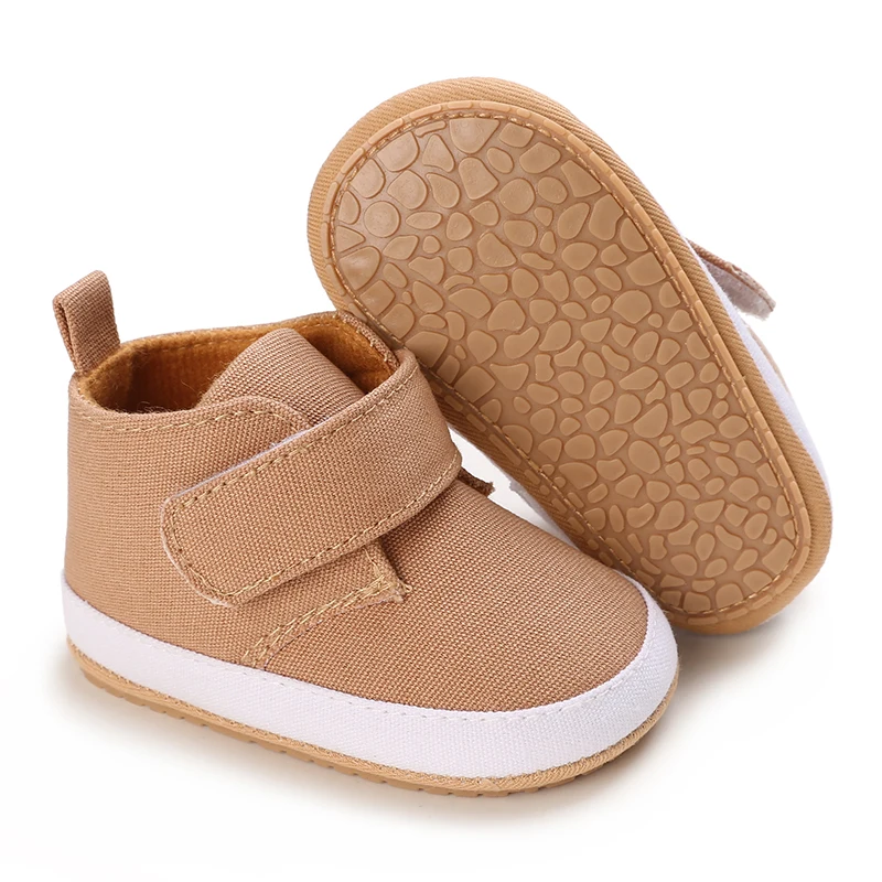 Description Picture 5 of itemNewborn Baby Shoes Boy Infant Toddler Casual Comfor Cotton Sole Anti-slip PU Leather First Walkers Crawl Crib Moccasins Shoes