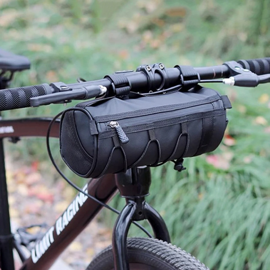 Waterproof Bike Front Handlebar Bag Multifunctional Bicycle Storage Bag for Mountain Road Cycling