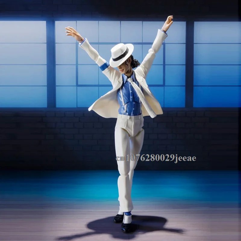 Michael Jackson Smooth Criminal Moonwalk Figma 026, Actionfigur, Modellspielzeug, Michael Jackson MJ, Thriller, gemeinsame bewegliche Geschenke – Detail 7