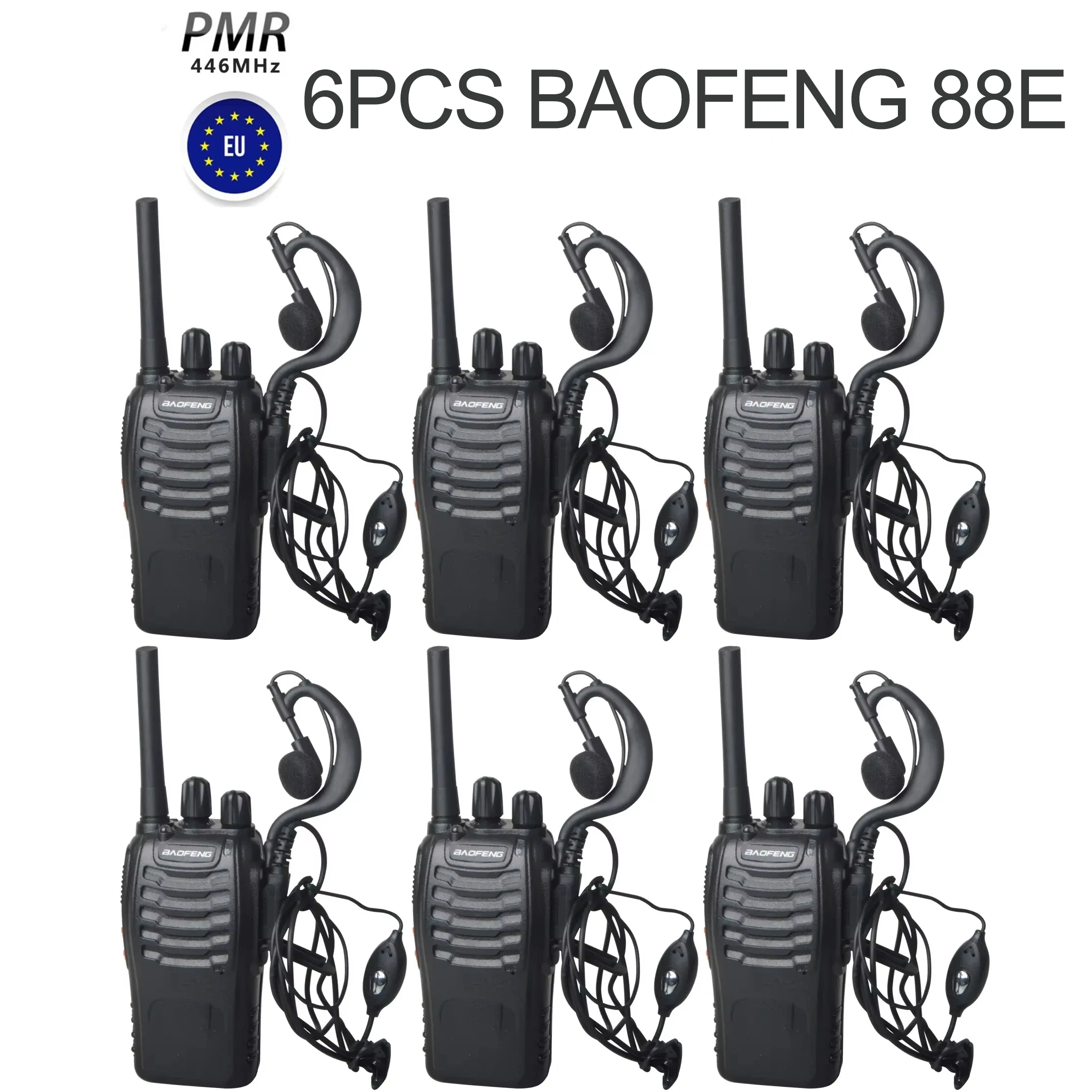 Manufactor Original Baofeng 2 4 6 Pack BF - 88E 5W Walkie-Talkie long-distance communication ultra-long standby road trip