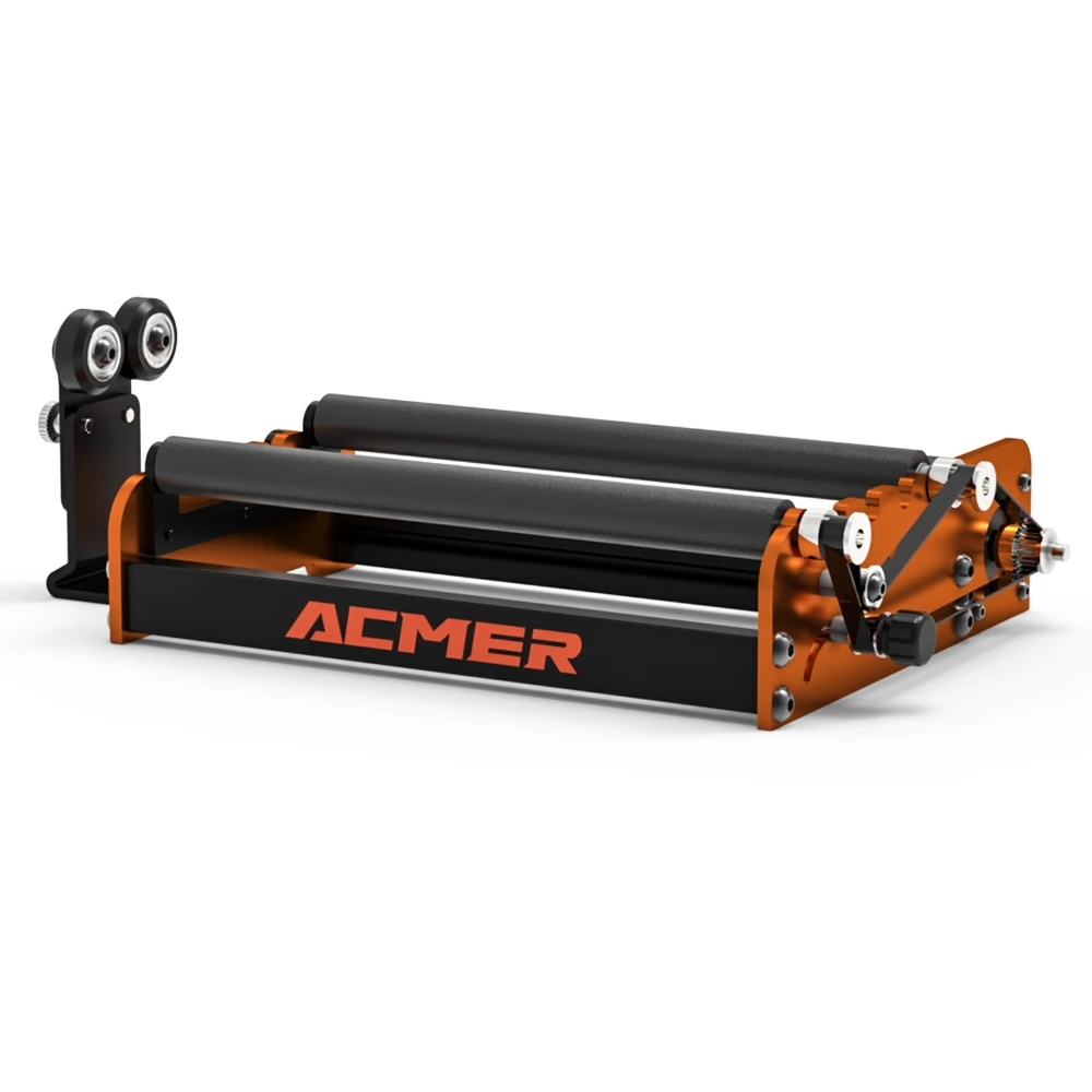 ACMER M2 Laser Rotary Roller 360 Degree Rotat Universal Y-axis Roller Engraving Tool for 95% of Laser Engraver on the Market
