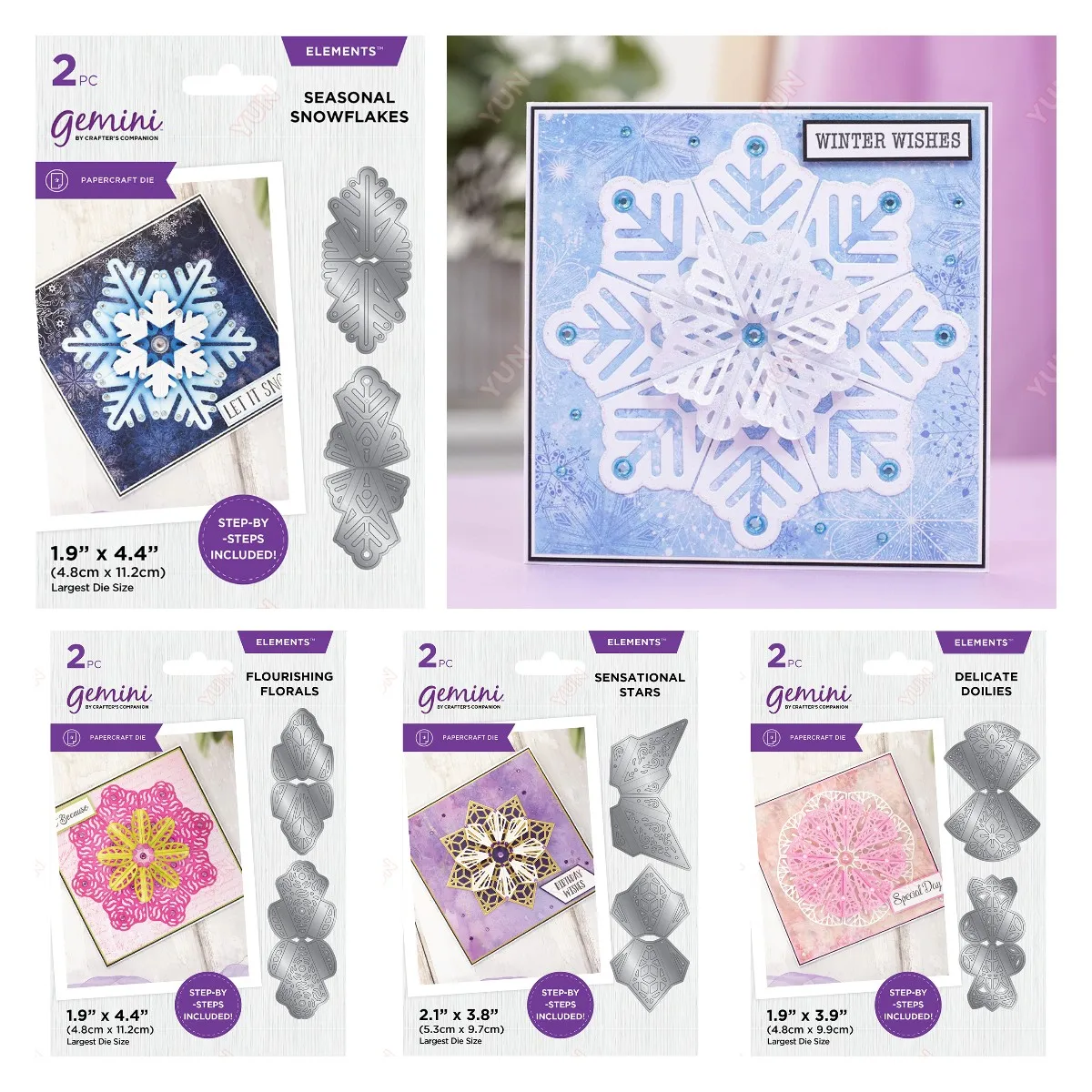 

Snowflakes Doilies Florals Metal Cutting Dies for DIY Scrapbooking Handmade Greeting Cards Embossing Paper Card Crafts Die