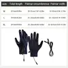 Heated Work Gloves Rechargeable Hand Warming Gloves Non-Slip Winter Gloves With Zipper Design Ice Fishing Gear For Men Women 6