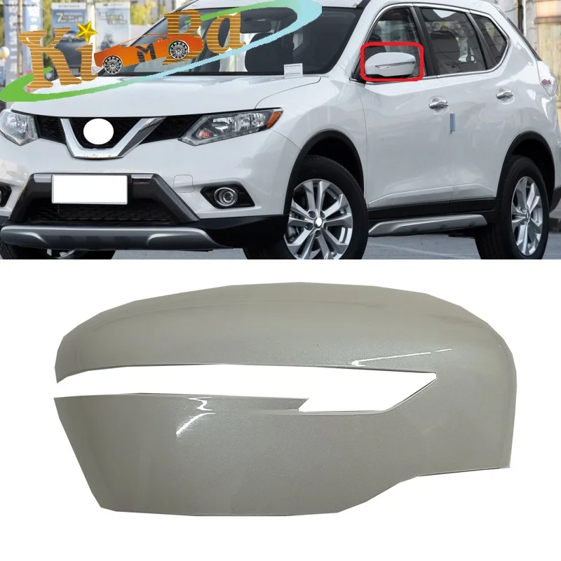 

Боковые зеркальные крышки KIMBA для Nissan X-Trail Murano Qashqai 14-19, хромированная крышка для дверного зеркала, высококачественный корпус, крышка корпуса