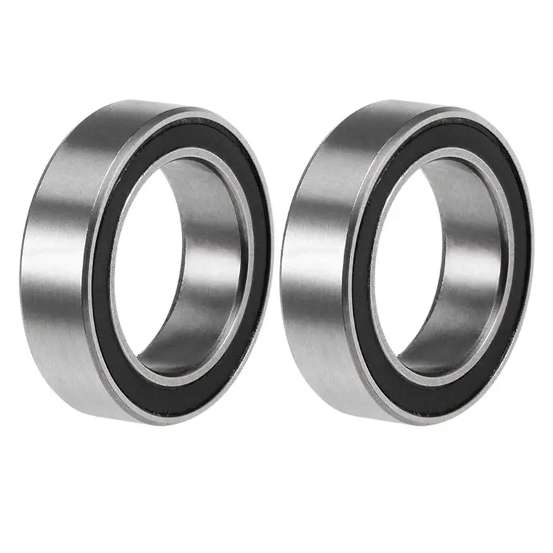【특별 상품】40PCS 6700-2RS 고품질 6700 2RS 10X15x4mm 미니어처 씰 깊은 홈 볼 베어링, 검정색