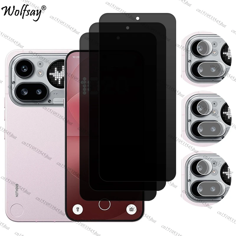 Advanced Anti-Spy Tempered Glass Privacy Screen Protector