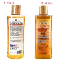 Huile essentielle de curcuma huile de Massage du visage corps diffuseur hydratant aromathérapie éclaircissante lissante corps visage soins de la peau 200m 2
