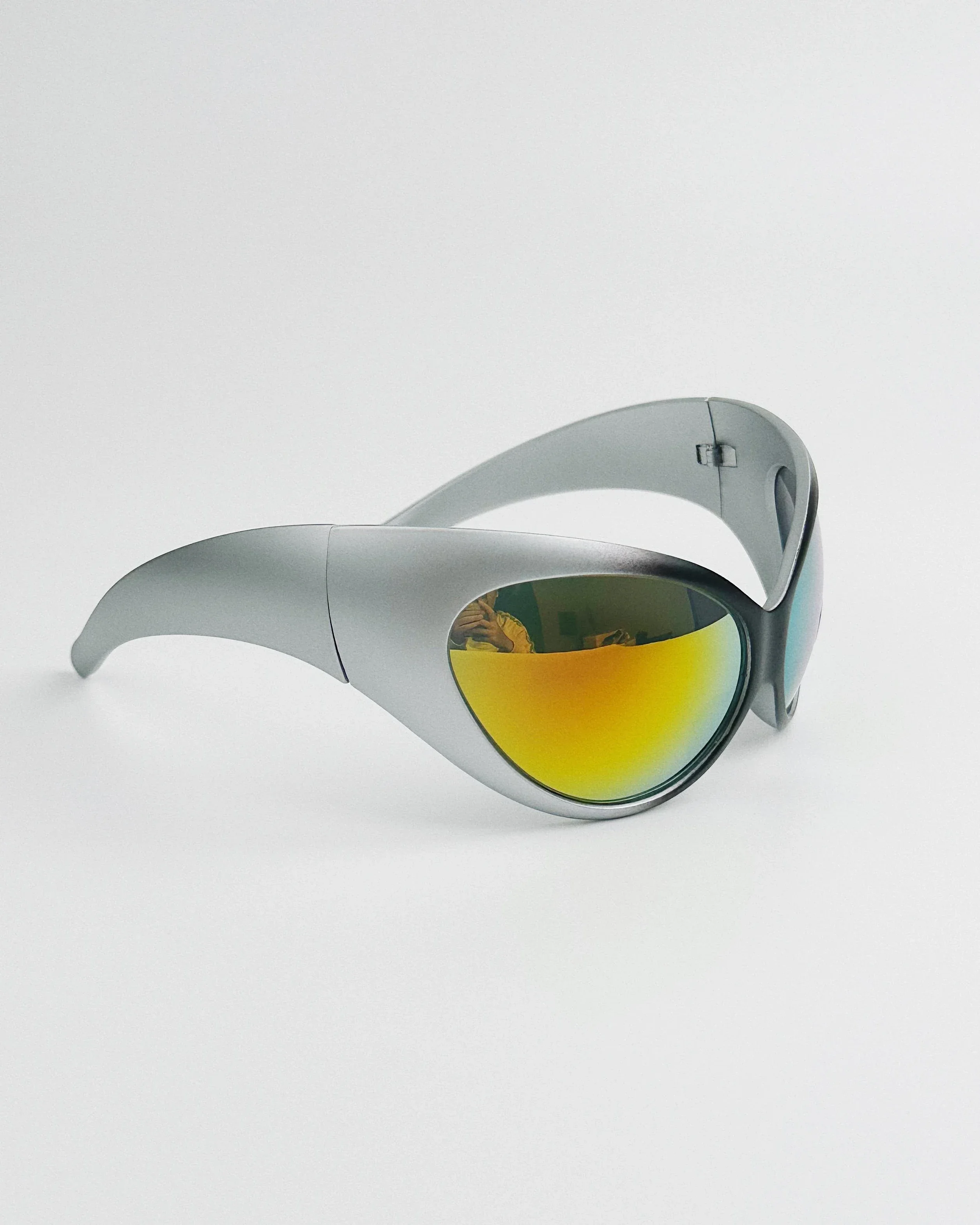 Солнцезащитные очки Vanguard в большой оправе с вогнутым дизайном, солнцезащитные очки с УФ-защитой, модные для мужчин и женщин