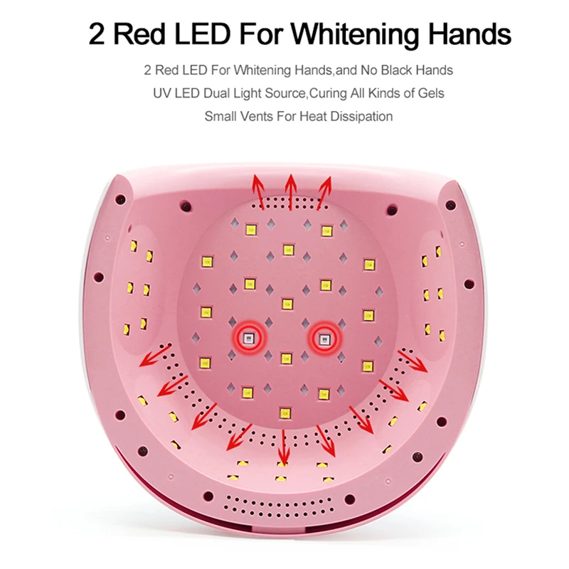 High Quality Fast 84w Nail Dryer U1 Uv Led Lamp Nails Tools For All Gel Nail Polish 2