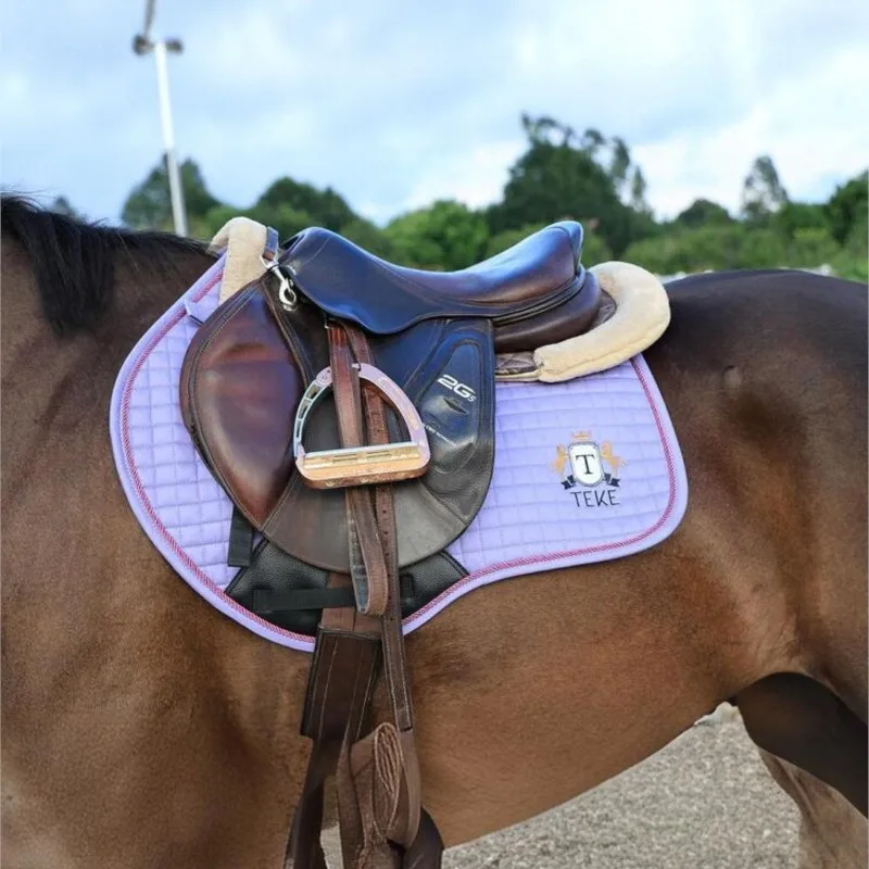 Equestrian Saddle Mat Obstacle Race Dressage Sweat Drawer Horse Sweat Mat Shock Resistant And Anti Slip Horseback