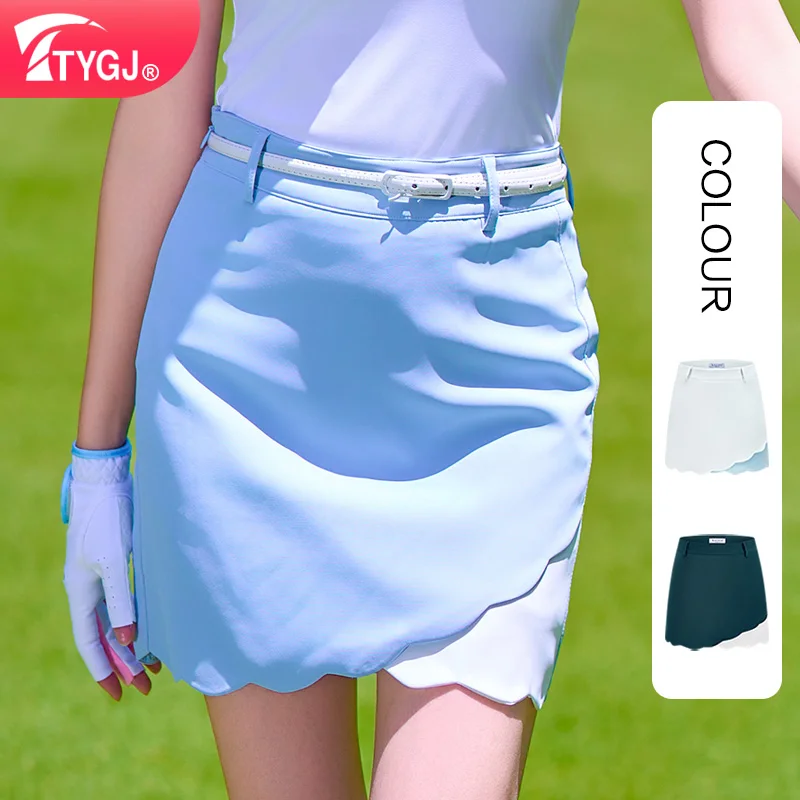 Golf Skirt High Waist Slimming Short Skirt Quick Drying Sports Tennis