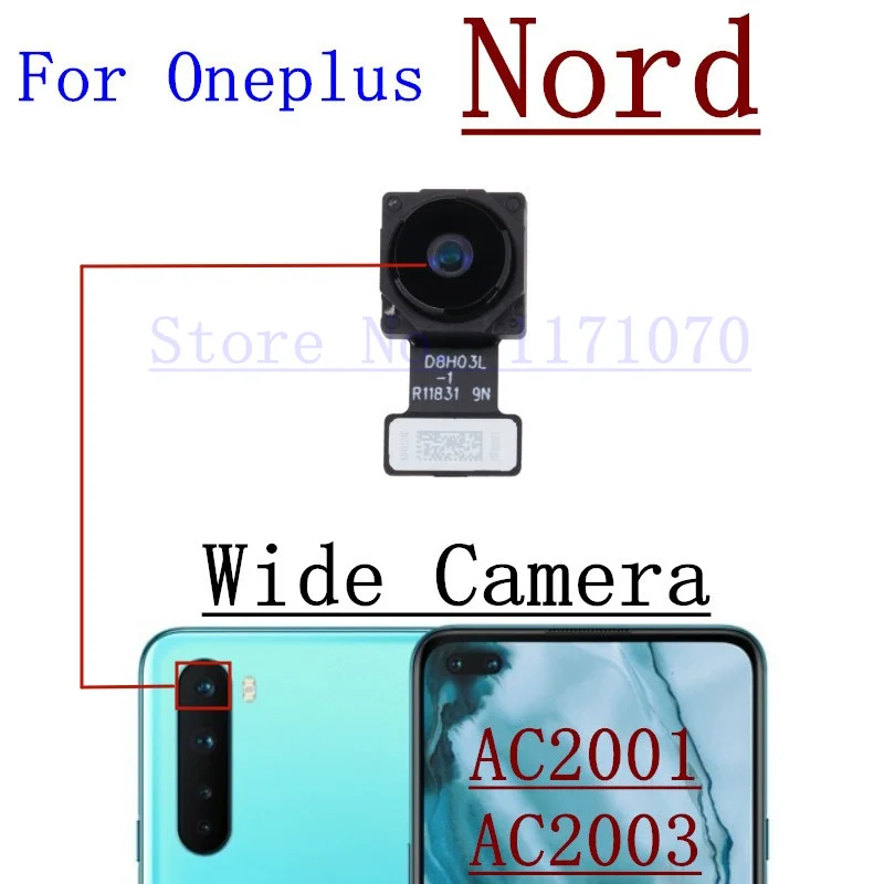 Front Camera Oneplus Wide Angle Camera Original Rear Main Camera