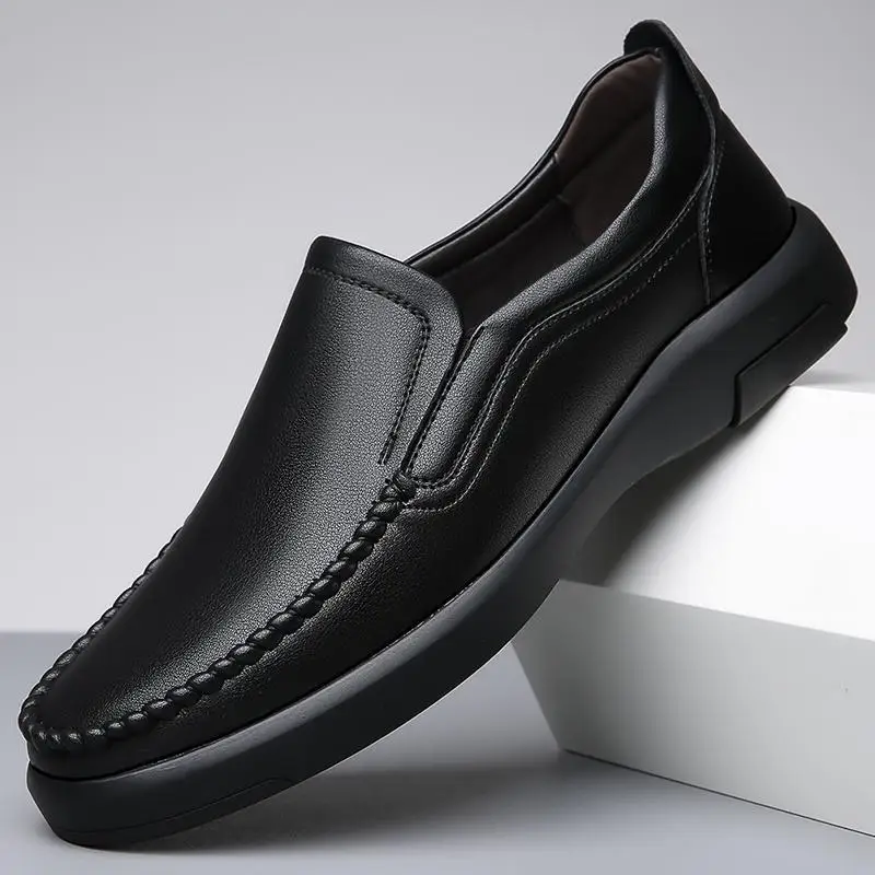 

Мужские туфли, осенняя британская деловая Классическая повседневная кожаная обувь, мужской черный костюм, Свадебный костюм для жениха, увеличивающий рост, большой носок Fas