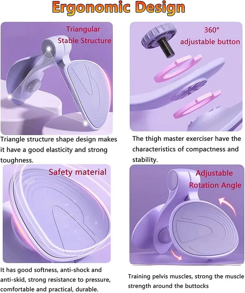 Pelvic Floor Muscle Trainer - Exerciseur De Moderne, Discreet Women Wellness Device | Pelvic Floor Trainer Postpartum Recovery Aid Tool, EXERCIPER Pelvic ÉQUIPEMENT DE SANTÉ PELVIQUE Pour CONTRÔ