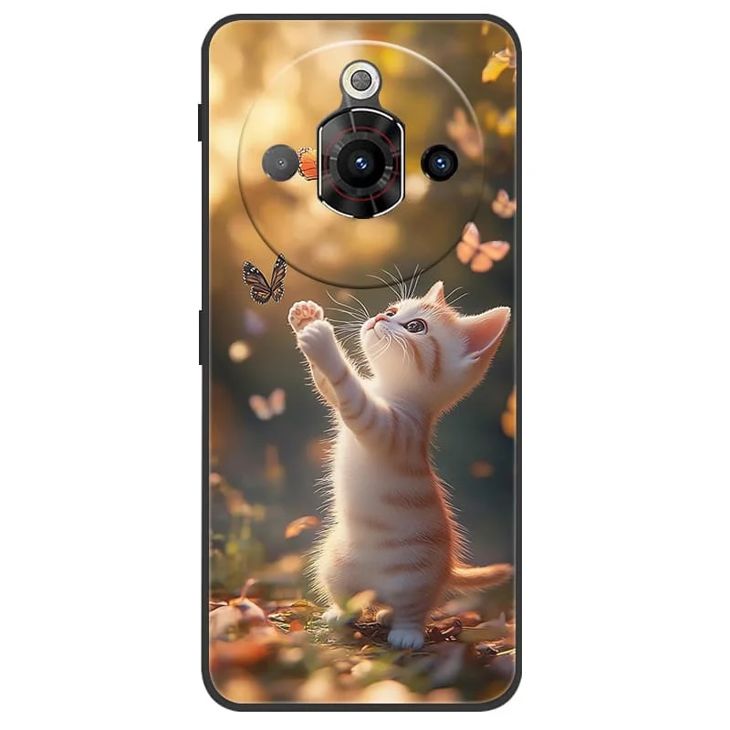 Astronaut Silicone Phone Case with Camera Protection - Stylish Back Cover  Coque