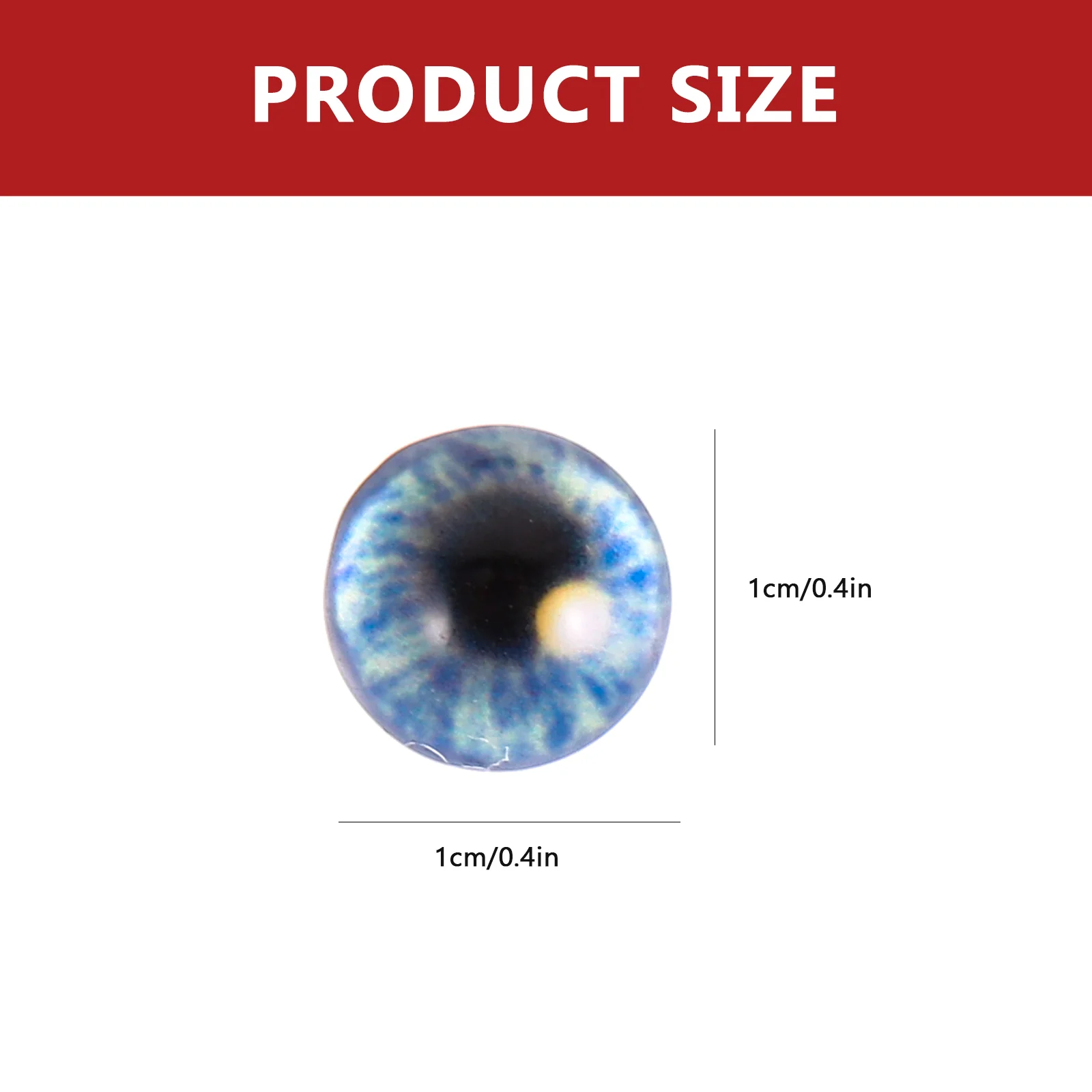 

Patch Eyeballs for Crafts Eyes Puppet Glass Patches Decor DIY Halloween