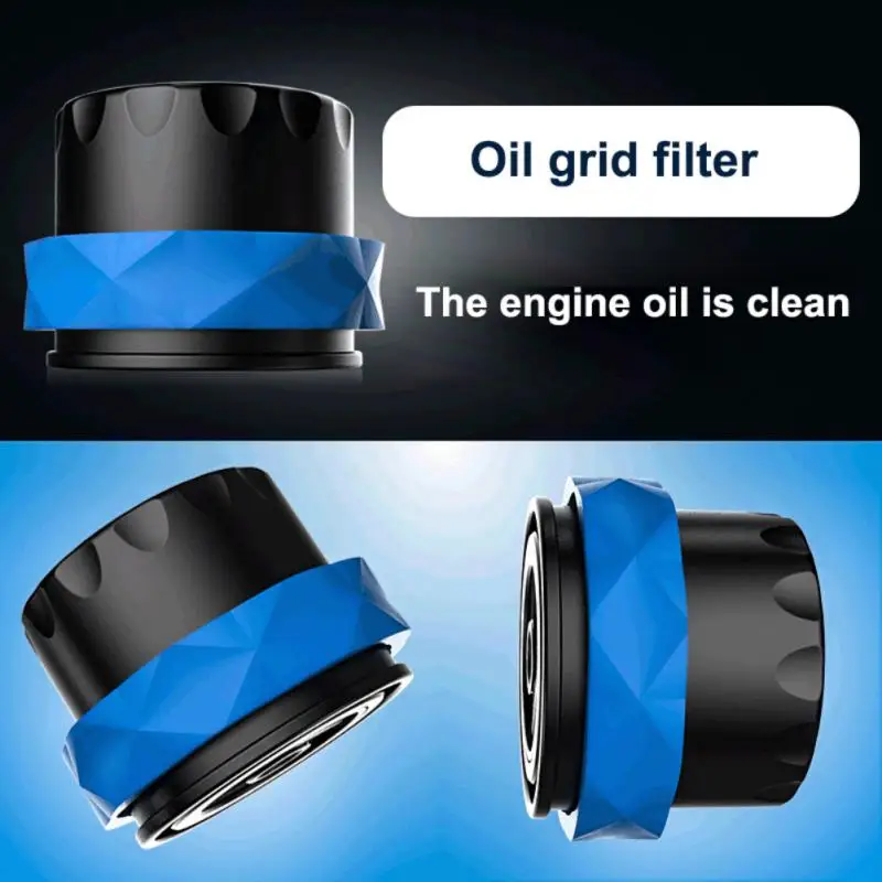 Strong Magnetic Oil Filter Machine Purify Engine Oil Adsorption Iron Impurities Magnet Strong Magnetic Auto Filter
