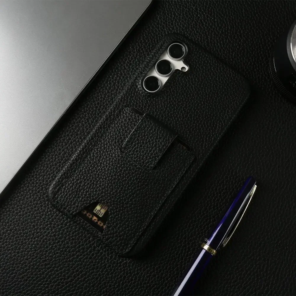 Premium Genuine Leather Card Holder Phone Case Cover