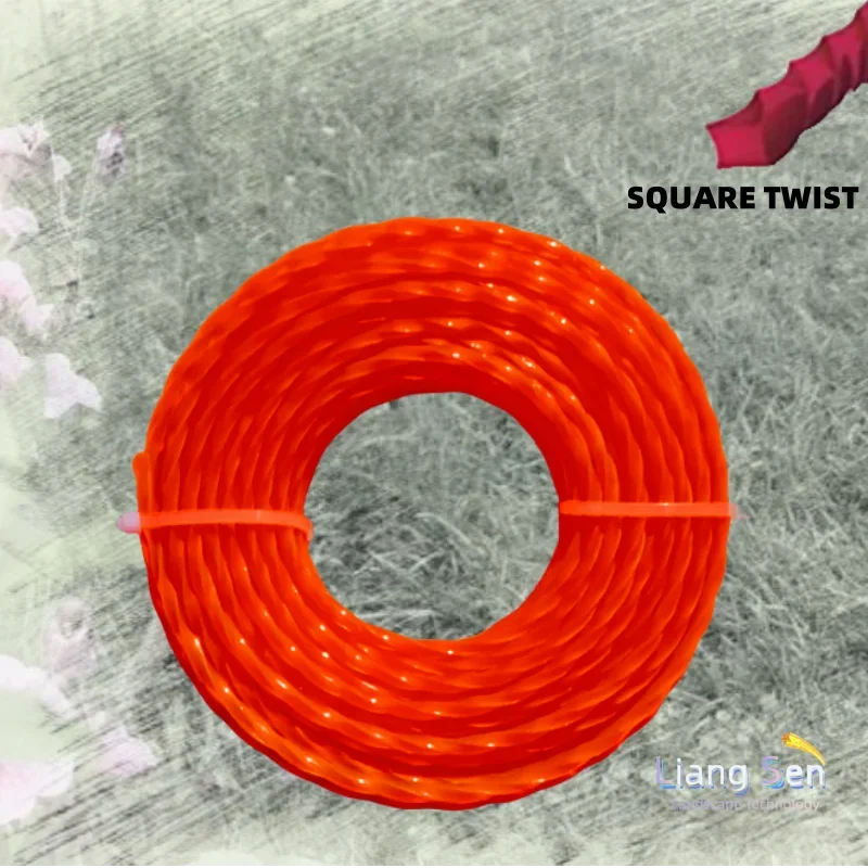 thumbnail image 2 of 5m/10m/15m*2.4mm/2.7mm/3mm/4mm Grass Trimmer Line Nylon Wire Brush 2 of 11