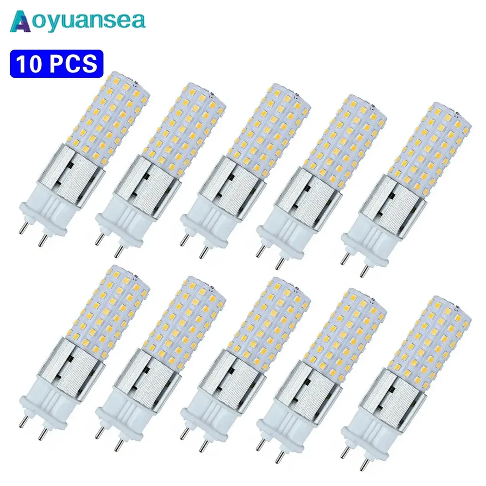Aoyuansea 백열 교체 조명, LED 옥수수 전구, G12, 15W, 96LED 전구, 150W, 85-265V, 10 개