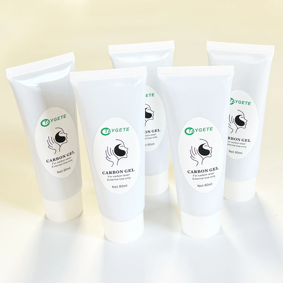 Carbon Gel Cream For ND YAG Laser Skin Rejuvenation Skin Whitening Peel Deep Cleaning 80ml /PCS 10/5/2/1 PCS