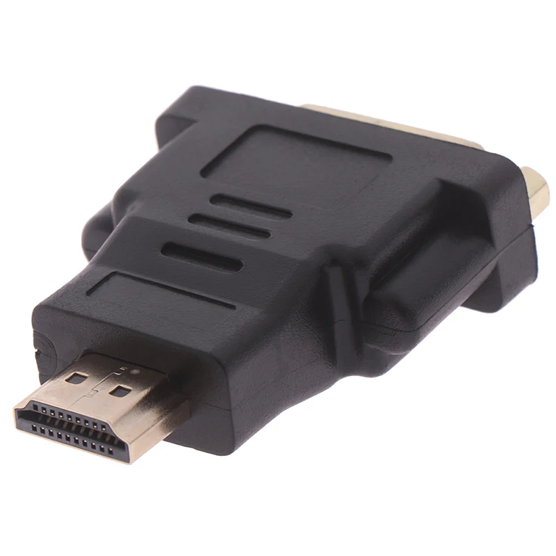 DVI to HDMI Adapter Converter HDMI Male to DVI 24 + 5 Female Converter Adapter 1080P For HDTV Projector Monitors