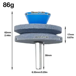 Enhanced Electric Knife and Tool Sharpener with Wear - Resistant Grinding Stone (Double - layer)
