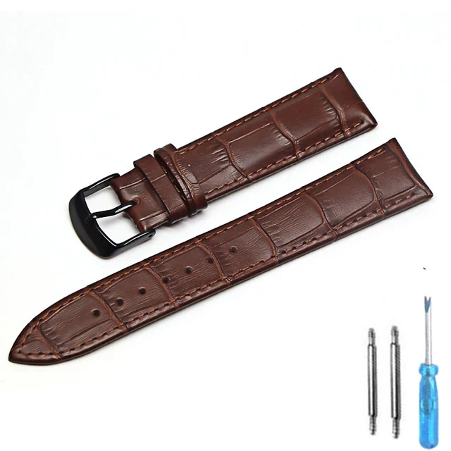 Premium Genuine Leather Watch Band Strap - Superior Quality Accessory