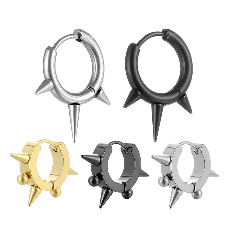 Borchie Auricolari Circolari In Oro - Italia - Foto 2