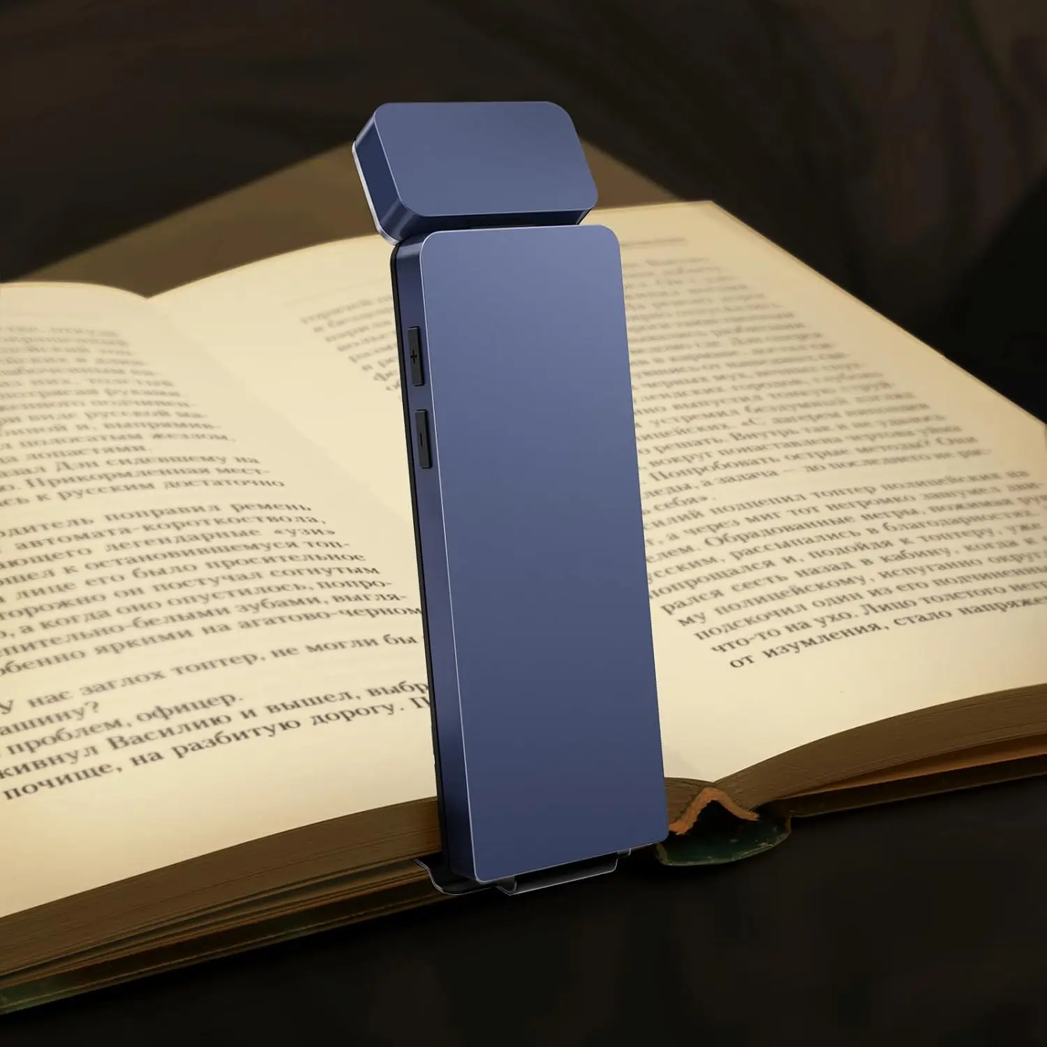 Rechargeable LED Clip-On Book Light with Adjustable Brightness and Eye-Protection