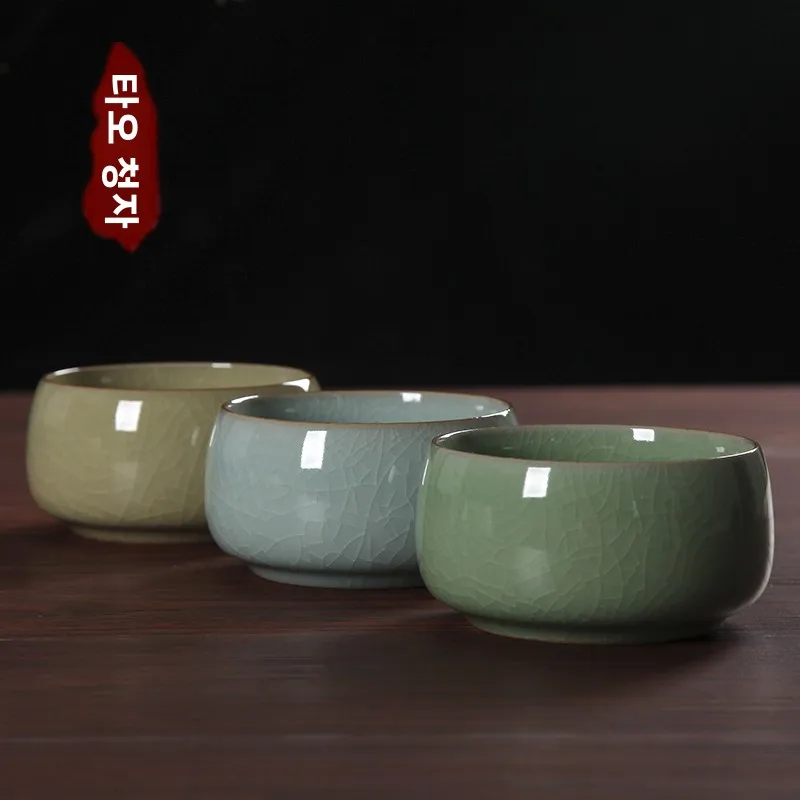 파란색과 흰색 도자기 세라믹 차 세트 쿵푸 다도 꽃병 차 도구 및 액세서리 정통..