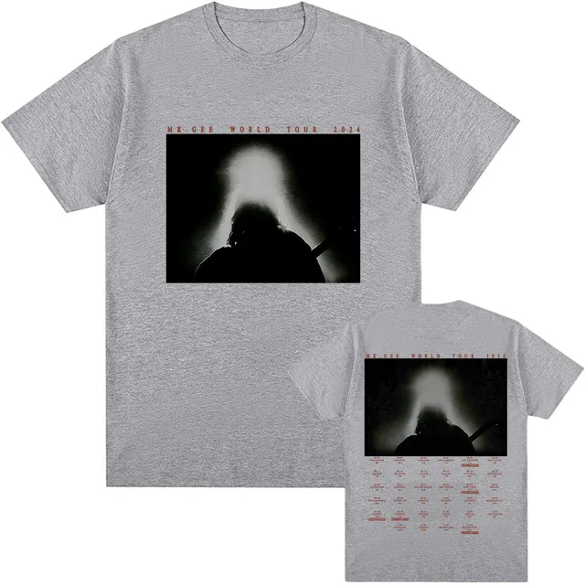 Mk.gee World Tour 2025 Tshirt Album Pronounced McGee Graphic