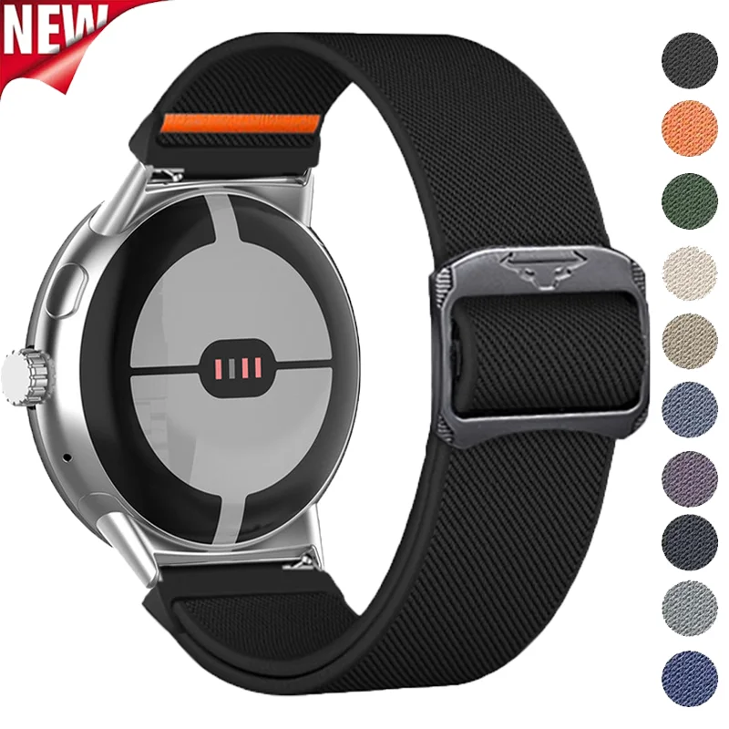 Nylon Sport Wristband Strap - 45mm/41mm, Universal Replacement Bracelet Accessory