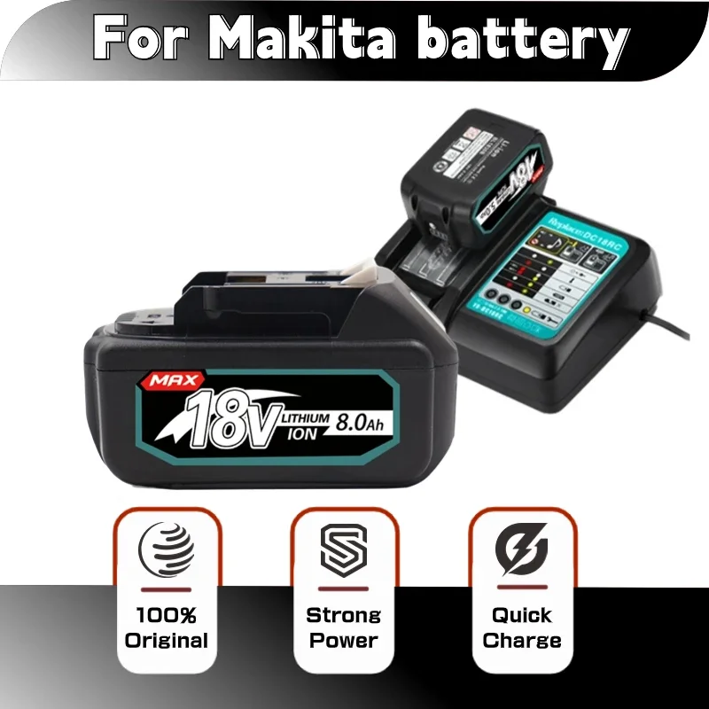 

New BL1850 For Makita 18V Rechargeable Battery 18650 Lithium-ion Cell Suitable For Makita Power Tool BL1860 BL1830 LXT400