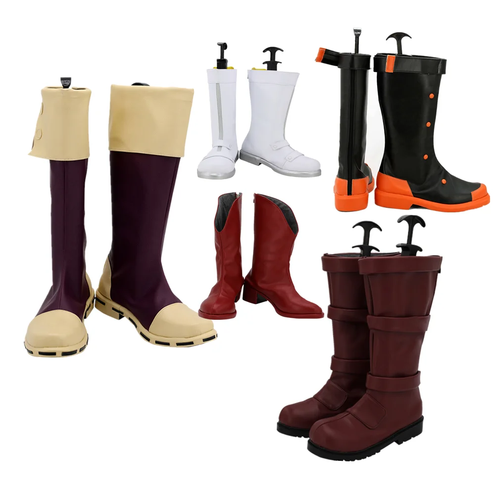 

My Hero Academia Yaoyorozu Momo Bakugou Katsuki Todoroki Cosplay Shoes Boots Professional Handmade ! Perfect Custom for You !