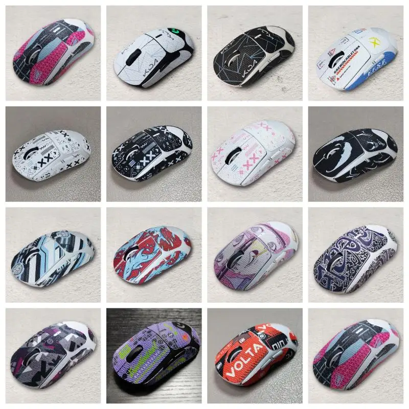 Mouse Grip Tape Skate Handmade Sticker Non Slip Suck Sweat For G Pro X Superlight GPW Wireless Mouse Replacement Accessories