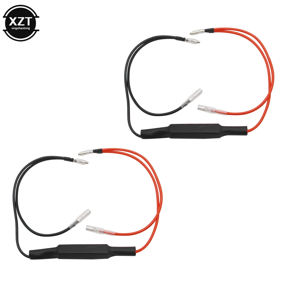 12V Universal Motorcycle Flasher LED Turn Signal Indicator Resistor Adapter