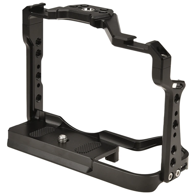 

For EOS R8 Camera Cage 1/4Inch-20 Threaded Hole All-IN-1 Cage Protects Camera ARRI 3/8Inch-16 For Canon EOS R8 Accessories Parts