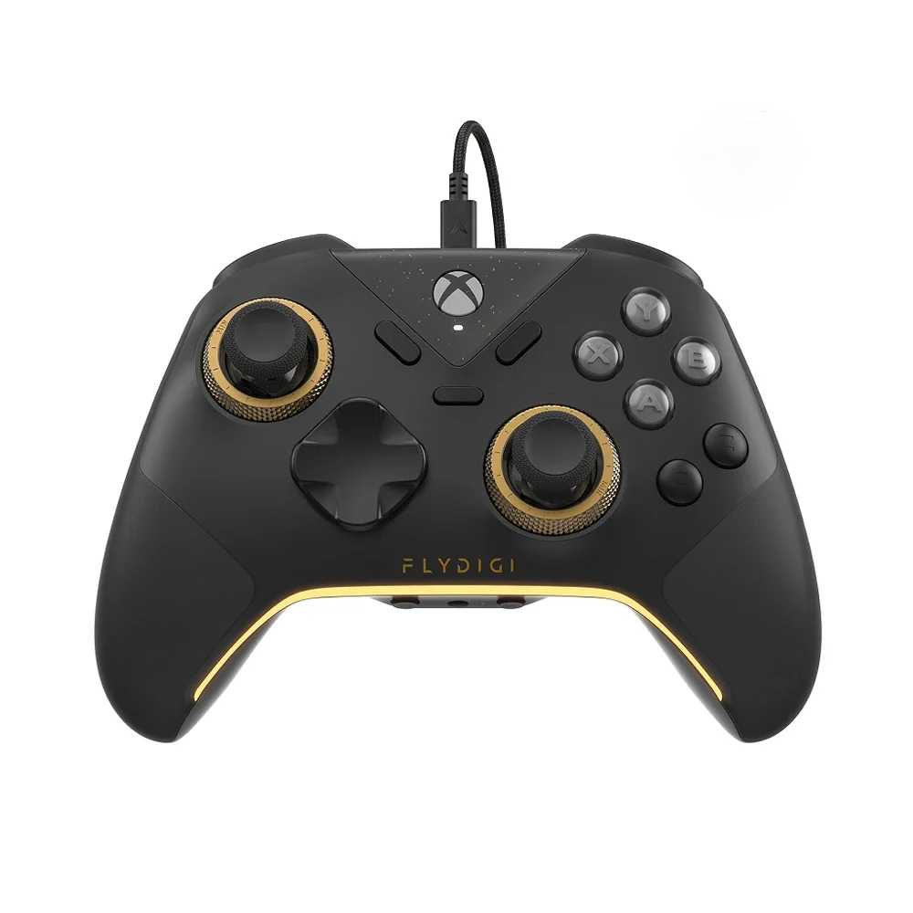 플라이디지 VADER 5S 유선 게임 컨트롤러 (엑스박스 시리즈 X용) | S Xbox One FORCEFLEX 조절식 텐션 조이스틱 게임패드 PC 액세서리