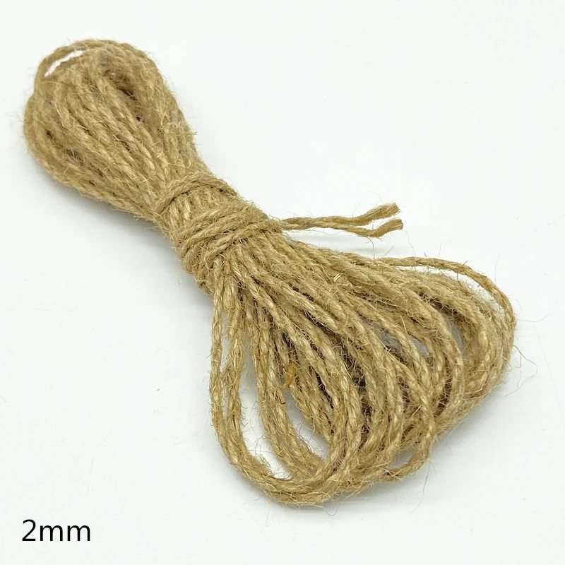 5 Yards Natural Linen Jute Rope for Wedding Party DIY