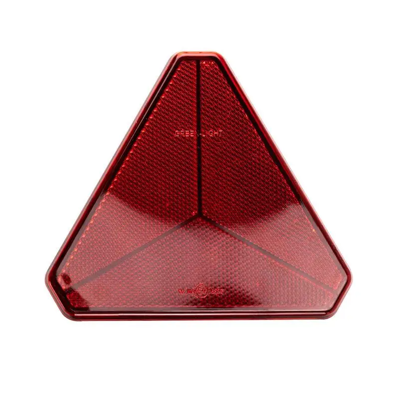 

Slow Moving Vehicle Triangle Sign Truck Warning Reflector Truck Safety Triangles Self-Adhesive Vehicle Triangle Sign Safety Car