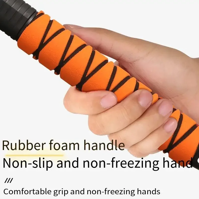 Portable Ergonomic Car Ice & Snow Scraper - Detachable Windshield Defroster, Multi-Functional Winter Vehicle Glass Cleaning Tool