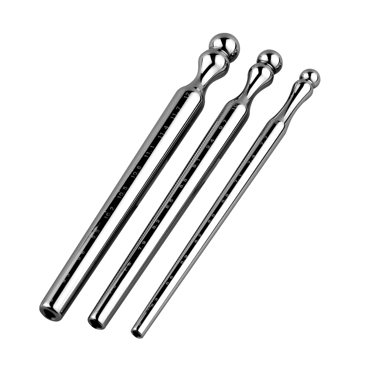 Metal Urethral Probe Measuring Urethral Size Dilatation Masturbation Penis Head Male Rod Adult Sex Toys penis sex toys