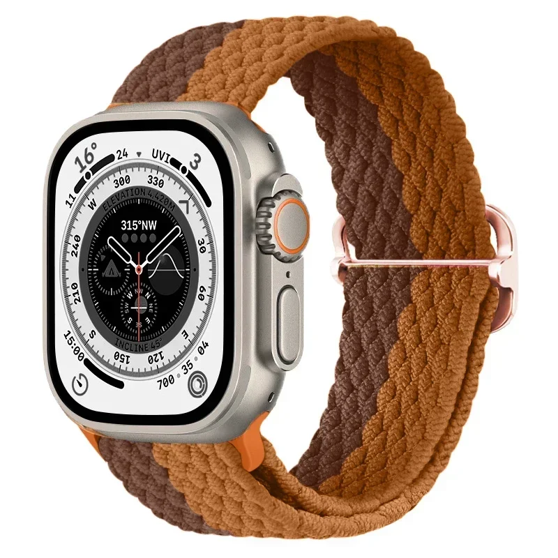Adjustable Nylon Strap for Smartwatch - Versatile & Stylish Bracelet Band