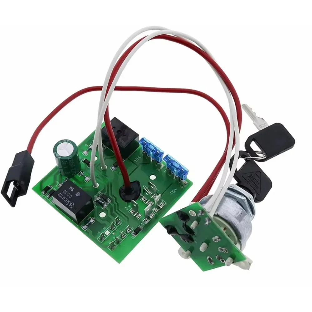 AM115471 Ignition Switch Module W/Keys For John Deere 415 425 445 455 Serial Below 070001 AM136681 AM120819 AM118981