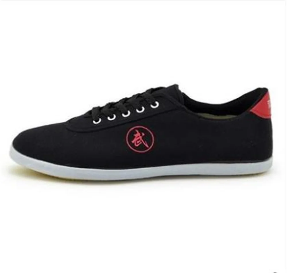 

Martial Arts Shoes Men's and Women's Tai Chi Shoes Canvas Tendon Sole Training Shoes Sports Shoes Children's Performance Shoes