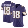 American Football Quarterback print Short Sleeve Man Women Summer Justin Jamal Jefferson Tee 2024 New Style cool Breathable Top 2