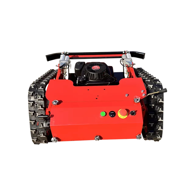 Machine de Découpe pour Tout Terrain approuvée CE Inondation, Personnalisation des Pistes en Caoutchouc Agricole, Robot Télécommandé Tondeuse à Gazon 2